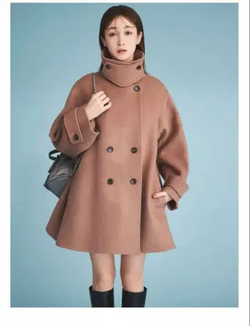 CELFORD 셀포드 이번 시즌 신상 A라인 울 미들 코트