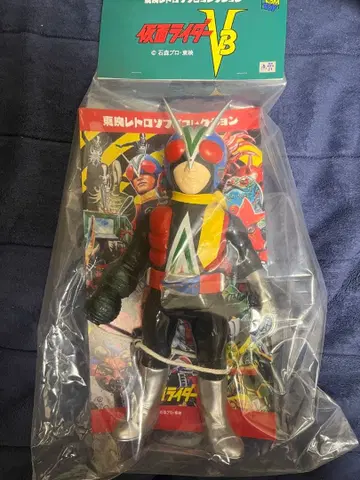 도에이 레트로 소프트 비닐 컬렉션 라이더맨 (로프 암 끈 포함 ver.)