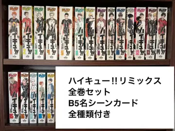 하이큐!! 리믹스 전권 세트 B5 명장면 카드 포함 (컴플리트)