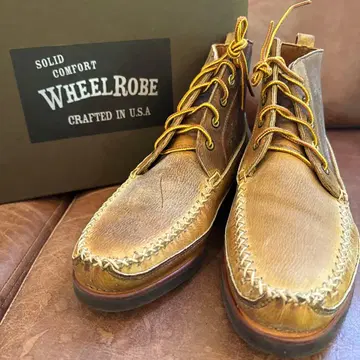 휠 로브 (미국 란코트사제) 모카신 부츠 TAN size 9D 미사용품
