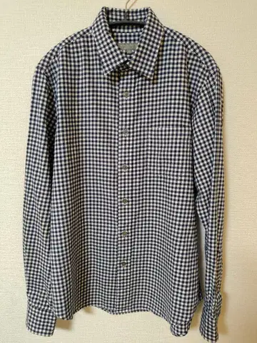 유나이티드 애로우즈 체크 셔츠