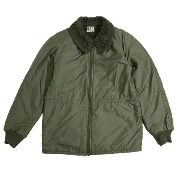 고품질 80s 프랑스군 보아 안감 옷깃 보아 나일론 자켓 92C 밀리터리