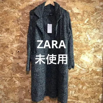 [ 7208번 ] ZARA 롱 코트 미사용 레이디 M 그레이