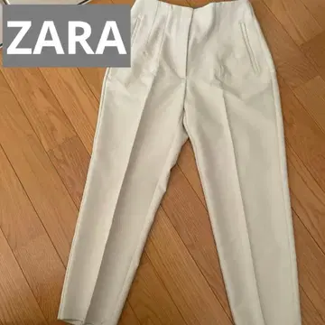 미사용 새상품 ZARA 우먼 화이트 슬랙스