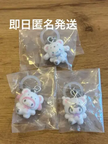 푹신푹신 스노우 참 메지루시 액세서리 마이멜로디 쿠로미 시나몬