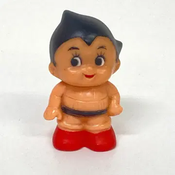 g641-28 철완 아톰 소프트 비닐 인형 쇼와 레트로 미니