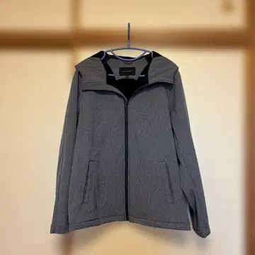 BANANA REPUBLIC 후드 부착 자켓 L 그레이 남성용