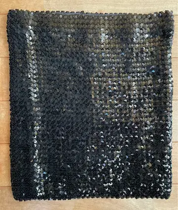 새상품급 스팽글 뷔스티에 프랑스제 블랙