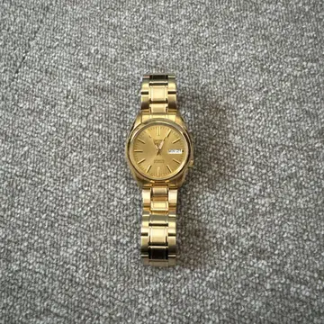 SEIKO 골드 자동 태엽 손목시계