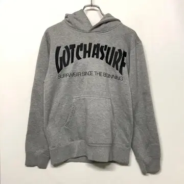 GOTCHA 서프 스트릿 구제 의류 패러디 프린트 후드 맨투맨