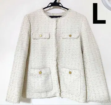 UNTITLED 팬시 트위드 자켓 L