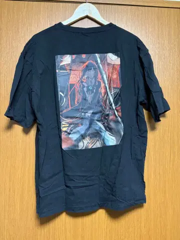 Ado 라이브 [ 심장 ] 아트 프린트 T셔츠 XL 블랙