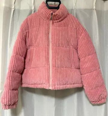 코듀로이 숏 자켓 핑크 M