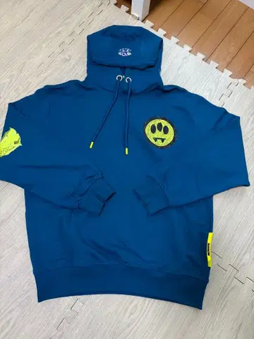 BARROW 다크 블루 후드티 M