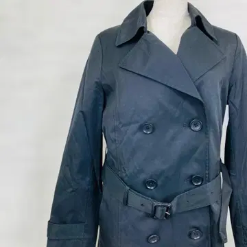 LES MUES 다크 블루 트렌치코트 S 사이즈