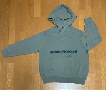 EMPORIO ARMANI 후드 부착 후드티