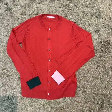 GRANDMA MAMA DAUGHTER 오렌지 가디건