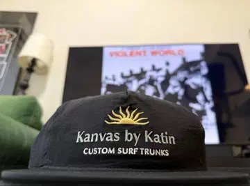 USA KATIN 케이틴 서핑 나일론 캡 블랙