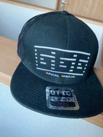 GAVIAL GARAGE 블랙 캡