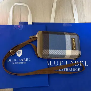 새상품급! BLUE LABEL CRESTBRIDGE 스마트폰 숄더백