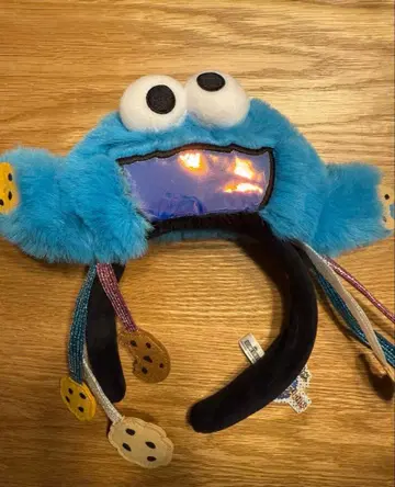 USJ 20주년 기념 쿠키 몬스터 머리띠 [레어]