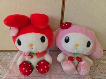 마이멜로디 봉제 인형 2개 세트