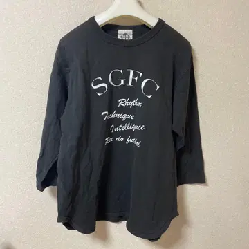 시즈오카 학원 SGFC 다크 그레이 긴팔 T셔츠 L