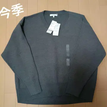 글로벌 워크 V넥 스웨터