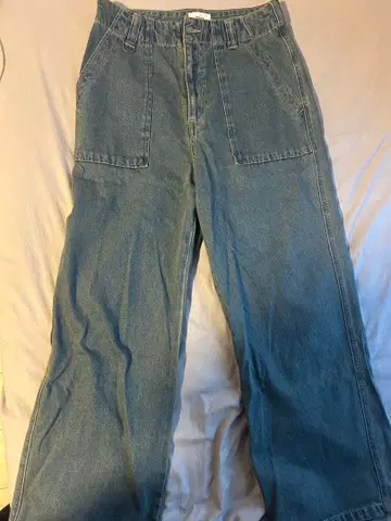 WETTEMPT 스트레이트 데님 팬츠