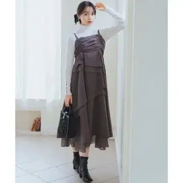 윌 셀렉션 리본 원피스