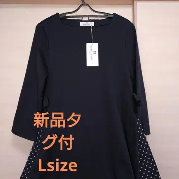 GALLERY VISCONTI 네이비 L 사이즈 원피스 택 포함 새상품