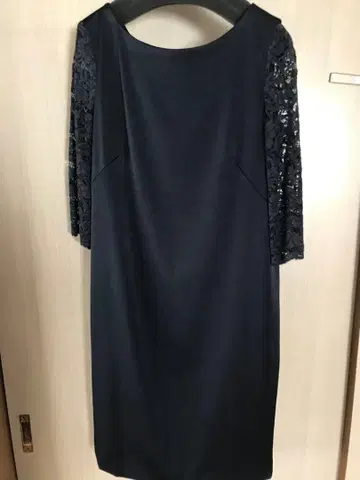 언타이틀 포멀 소매 레이스 원피스 9호 네이비