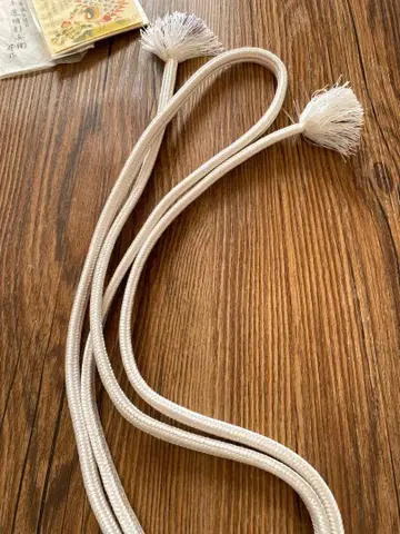 순수 실크 허리띠 도묘 제작 관조미 택 없음