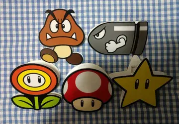 슈퍼 마리오 빅 밤 5개 비닐 케이스