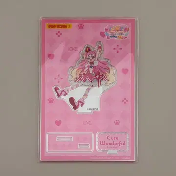 큐어 원더풀 타워 레코드 카페 아크릴 스탠드 원더풀 프리큐어