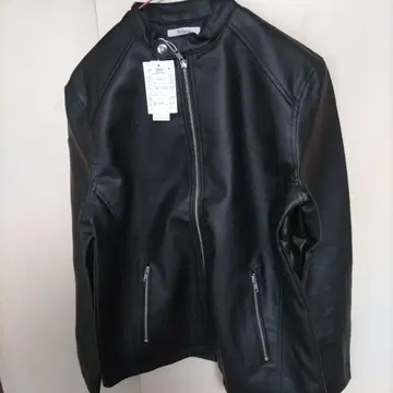 블랙 가죽 자켓 L 사이즈