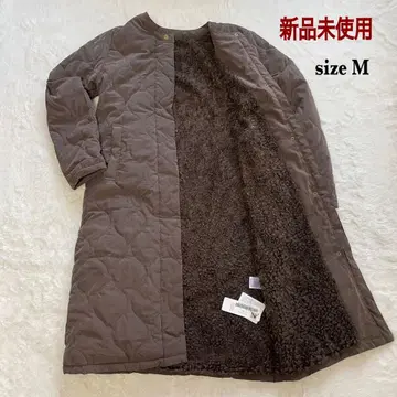 브라운 퀼팅 자켓 M 사이즈 미사용 새상품