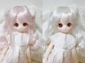 MDD MSD 9인치 가발 인형 가발