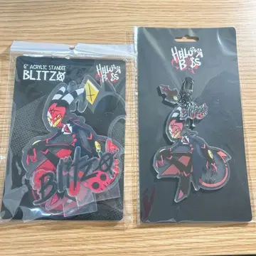 HELLUVA BOSS 아크릴 스탠드 & 아크릴 키링 블리츠