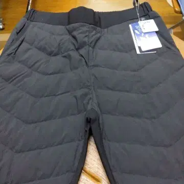 다운 팬츠 블랙 LL 사이즈