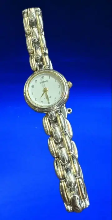 세이코 손목시계 골드 실버 팔찌