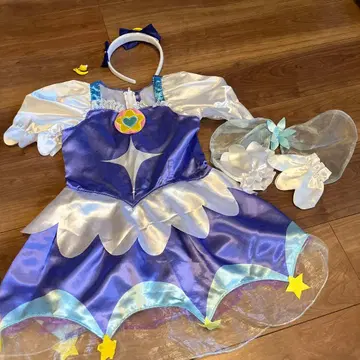 변신 프리튜 큐어 셀레네 의상 머리띠 코스프레 트윙클