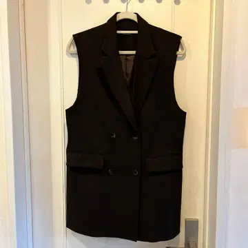 JOURNAL STANDARD 롱 기장 베스트 다크 브라운