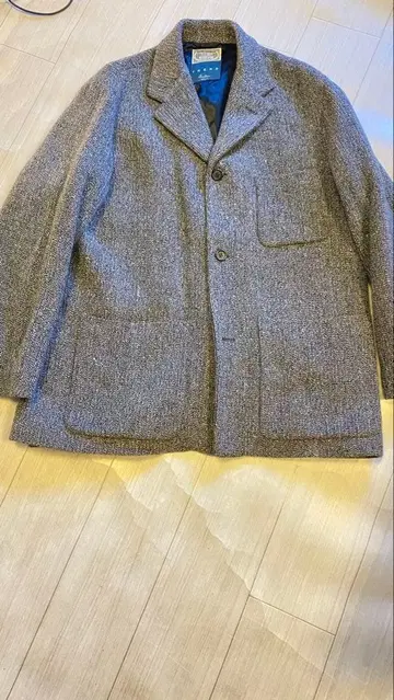 트렌드 그레이 자켓 코트 이탈리아 메이드 XL