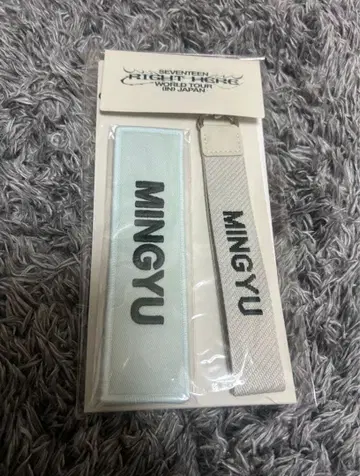 SEVENTEEN 민규 RIGHT HERE 와펜 스트랩 미개봉