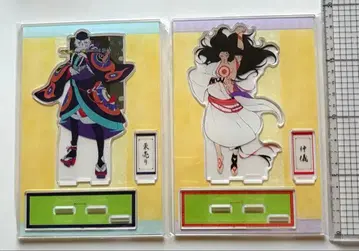 극장판 모노노케 부품 포함 BIG 아크릴 스탠드 약장수 신의 2종 세트