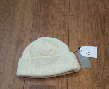 RACAL 화이트 니트 모자 미사용 새상품