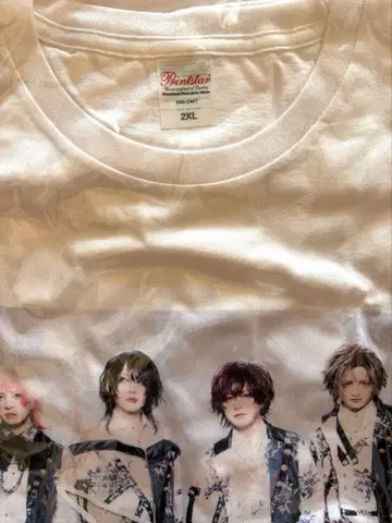 fiveStars 팝업 한정판 T셔츠 컬렉션 (화이트)