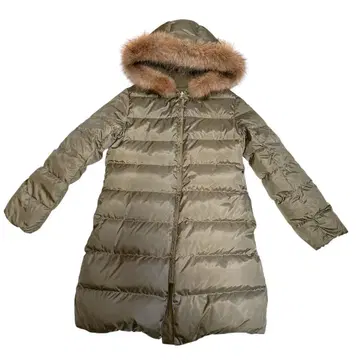 새상품급 케티 셰리 리버서블 다운 롱 후드 모즈 코트