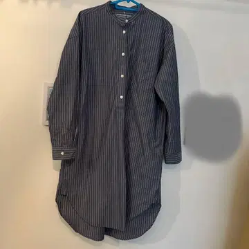 무인양품 셔츠 원피스 코튼 여성 M